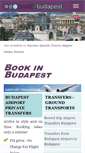 Mobile Screenshot of bookinbudapest.com